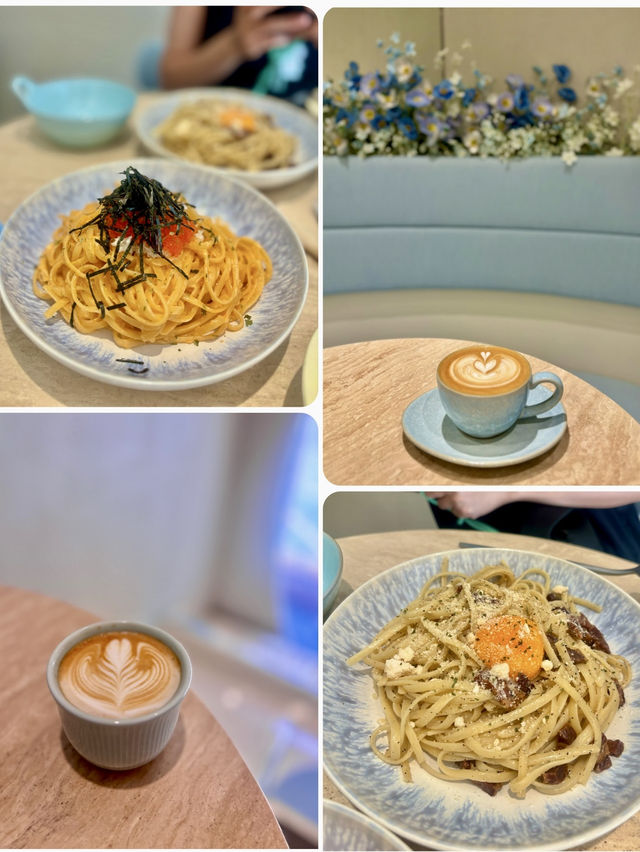 【灣仔】in:joi：淺藍色和白色為主調的優雅悠閒cafe