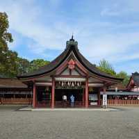 日本神社漫走，莊嚴肅穆的津島神社。