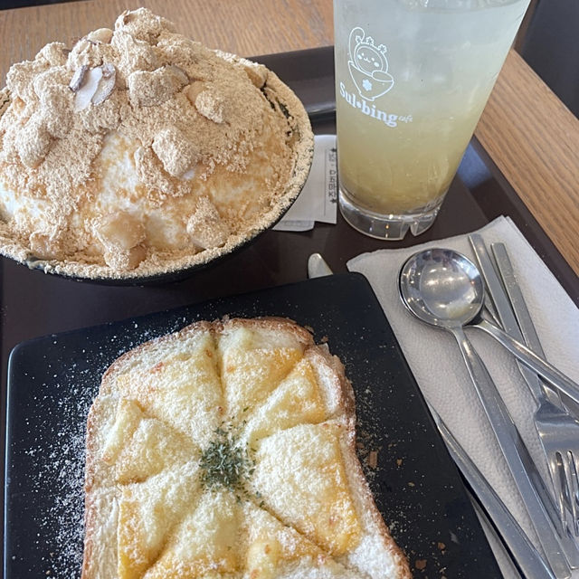 바다뷰가 있는 팥빙수 맛집 월미도 설빙