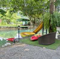 บ้านพักริมน้ำ แก่งคอย สระบุรี เล่นน้ำฉ่ำๆไปเลยค่ะ