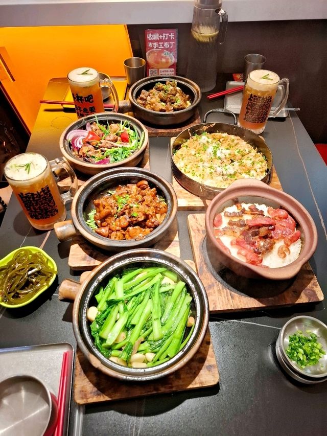 啫啫煲煲仔飯