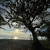 Sunset view at Aguila, Sebaste, Antique