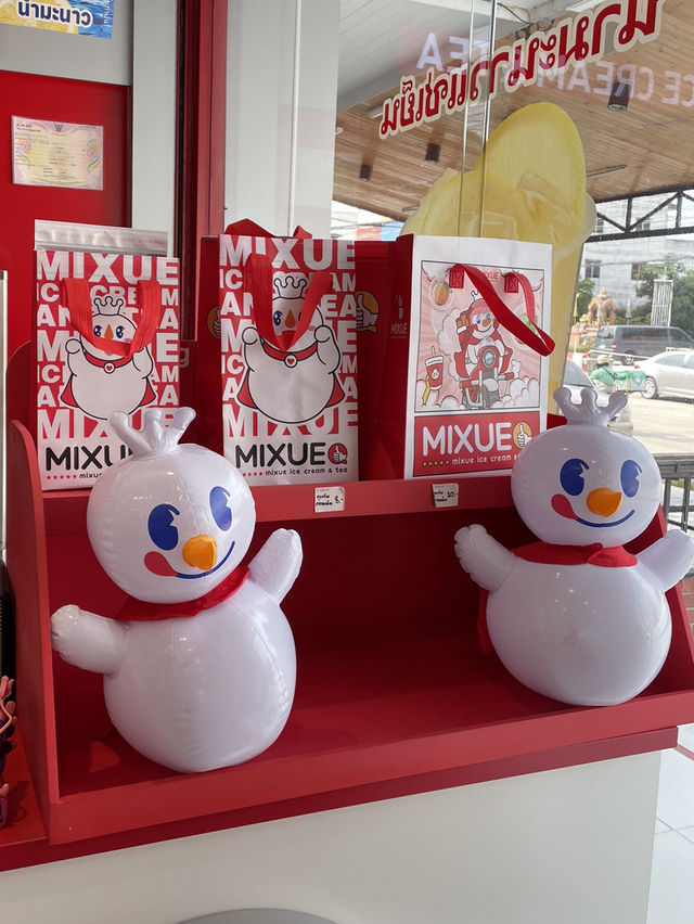 ร้านไอติมจีน MIXUE Thailand เปิดใหม่อมตะนคร🍦🍹