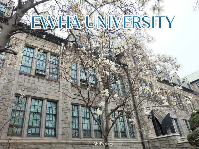 เที่ยวฤดู Spring in Ewha University 🌸