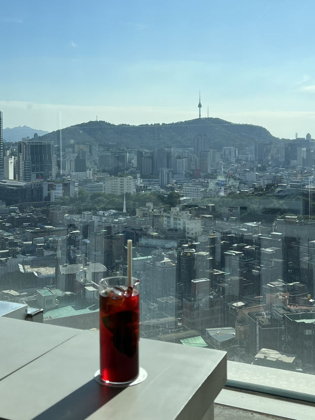 서울이 영화처럼 펼쳐지는 뷰맛집 카페☕️