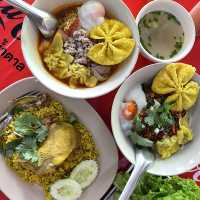 โคกกลอยบะหมี่ต้มยำใส่ไข่