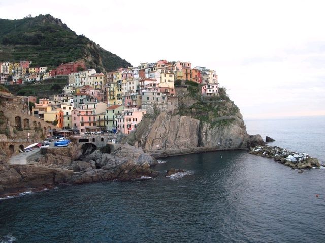 陰天，在五漁村Cinque Terre🇮🇹