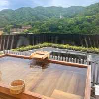 Hot spring hotel stay