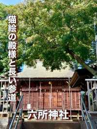 【埼玉県】猫絵の殿様と長い参道