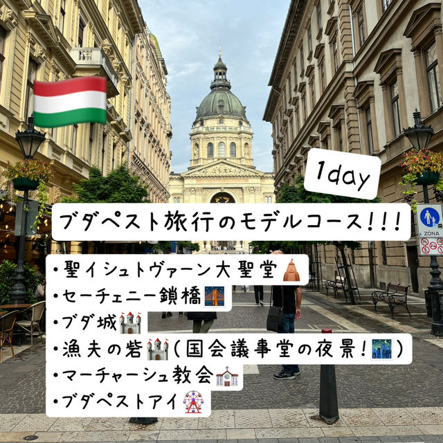 🇭🇺【ハンガリー】ブダペスト旅行の1dayモデルコース