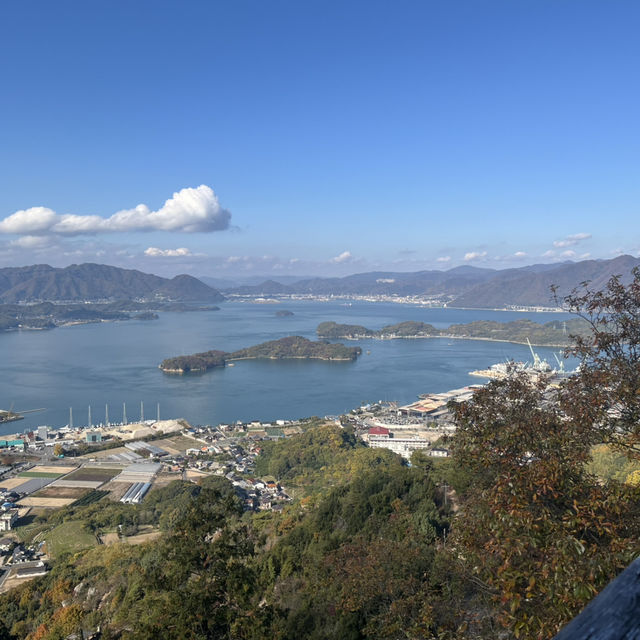 【広島県】因島の白滝山展望台で楽しむ紅葉と瀬戸内の絶景