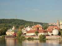 Riverside Serenity: Capturing the Beauty of Prague's Historic Skyline