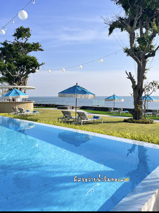 📍ที่พักเปิดใหม่ ริมทะเล หัวหิน🌊