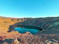 冰島黃金圈景點推薦｜Kerid Crater火口湖，歷經6500年的淬鍊
