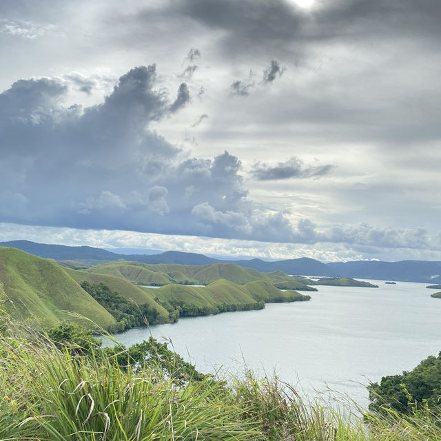 A perfect sunset spot, Sentani Lake, Jayapura