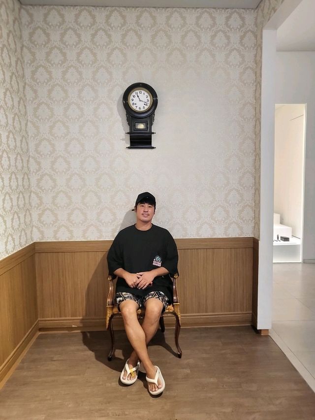 옛날 그시절 포토존이 있는 부산박물관