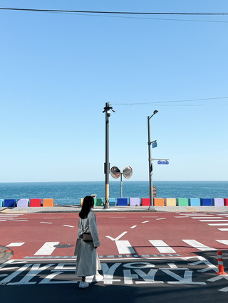 제주도에서 가장 아름다운 레인보우 코스트 하이웨이 💛🧡❤️🩵인터넷 셀럽 체크인 장소📸