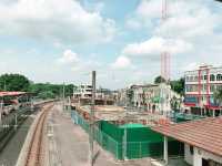 Klang KTM Station: A Cityscape Above the Tracks 🚆
