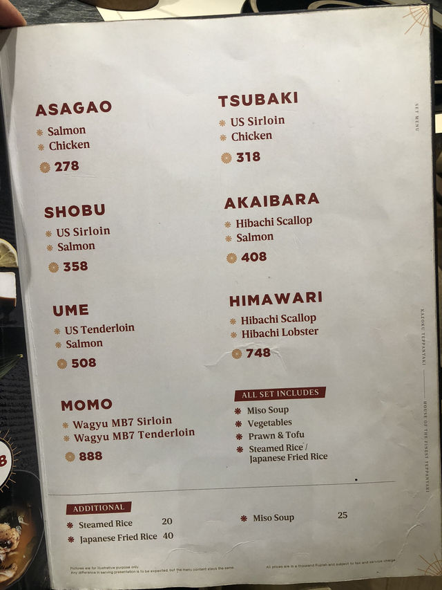 Kazoku Teppanyaki PIK Avenue