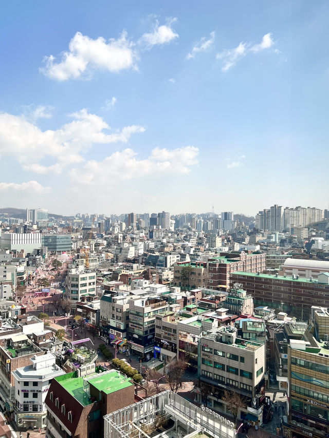 Snowy but all fun in Seoul 