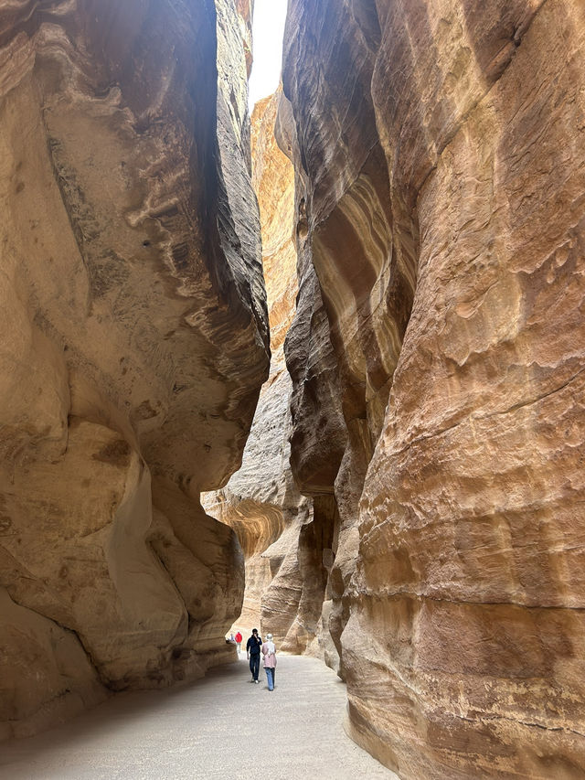 Petra’s dramatic entrance