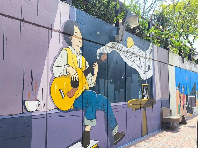韓國 大邱 音樂之路 金光石街 散步