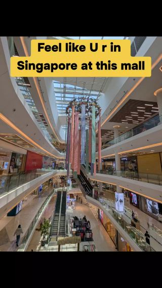 Feel like You are in Singapore at this mall 