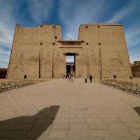 A Morning at Kom Ombo: Where Crocodiles and Falcons Reign