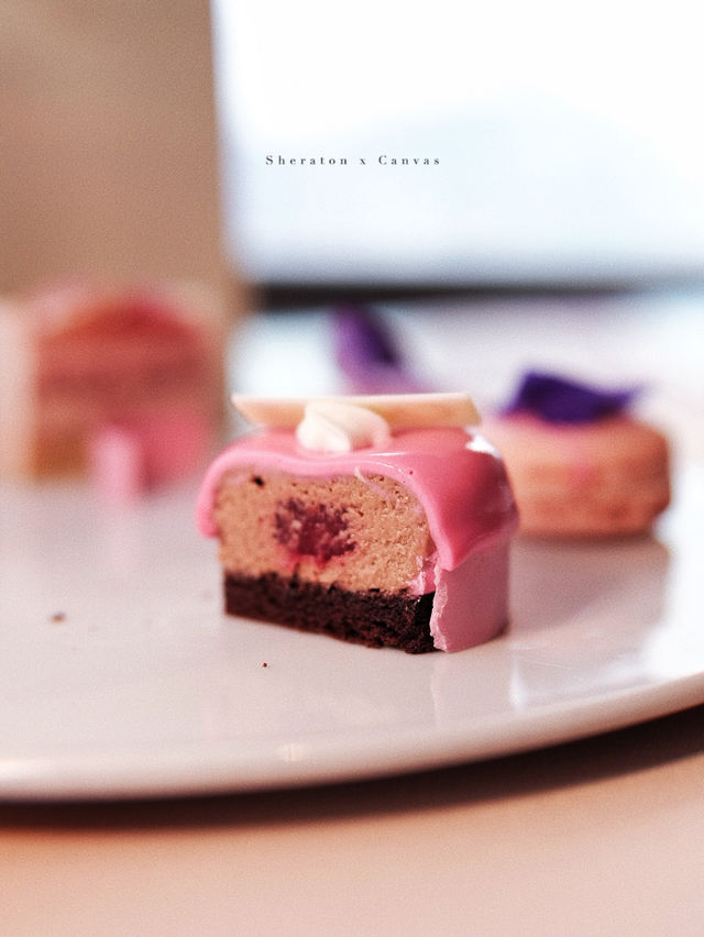 Sheraton x CANVS 聯乘推出「香蘊玫瑰下午茶」🌹