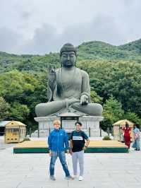 A Massive Bronze Statue (The Budha of the Western Paradise)