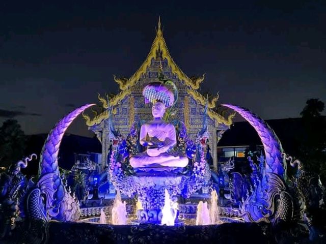วัดสีน้ำเงิน วัดร่องเสือเต้น✨️