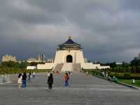 Beautiful views at Chiang Kai-shek Memorial Hall, Taipei, Taiwan