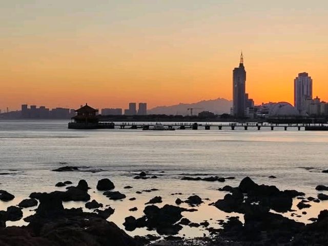 青島棧橋漫步