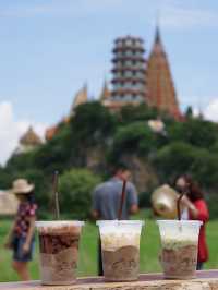 ชมวิววัดถ้ำเสือ ใกล้ชิดทุ่งนาที่รักษ์คันนา