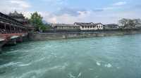 สะพาน langqiao Dujiangyan 
