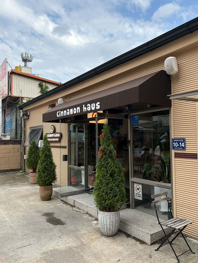 인천 카페 시나몬하우스 권리단길 츄러스 맛집