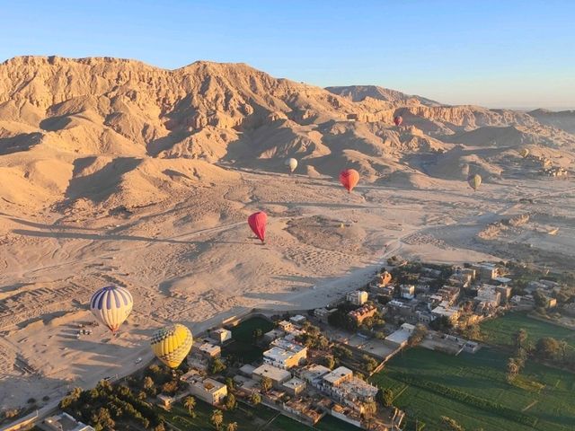 盧克索熱氣球之旅🎈在帝王谷上看日出🌄