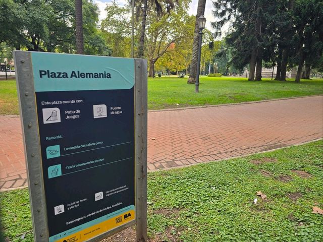 해외여행 부에노스아이레스의 독일인 정원 Germany Square