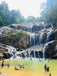 “Emerald Cascades: Sungai Pandan’s Cascading Haven” 