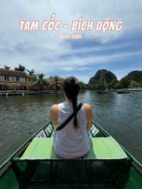 🌿 Glide Through Nature’s Masterpiece – Tam Cốc’s Hidden Wonders