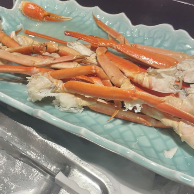 要予約‼️カニ食べ放題ディナービュッフェ