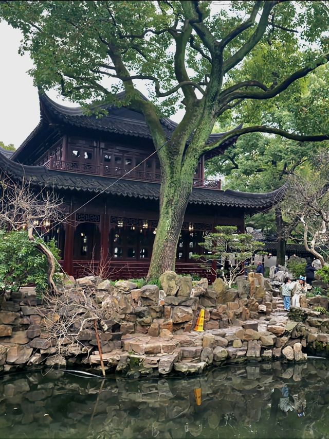 The Serene Inner Gardens and Pavilions of Yu Garden
