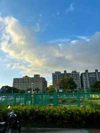 🌳【中壢親子寵物雙友善】興仁親子公園：綠意草皮 × 溜滑梯 × 野餐散步超放鬆！
