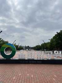 올림픽 공원을 거닐며 야외 데이트