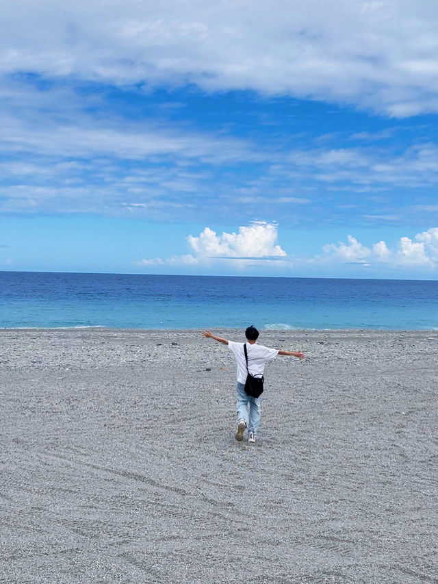 🏄‍♀️台灣版沖繩沙灘？「外澳海灘」超出片一日遊🌊