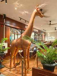 Sweet Break in a Giraffe-Themed Cafe