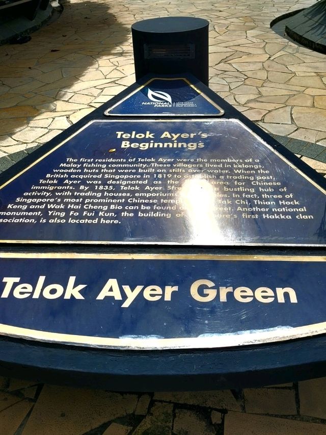 A Chill Slice of Green in the City : Telok Ayer Green