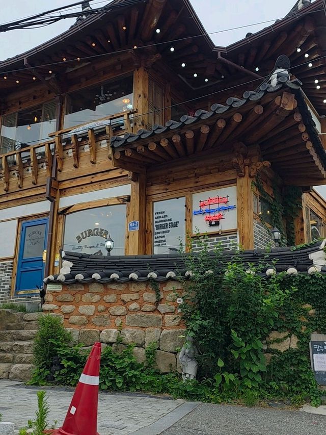 한옥분위기 수원 행궁동에서 수제버거