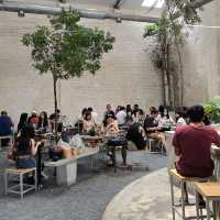 spacious eatery