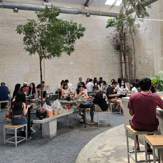 spacious eatery